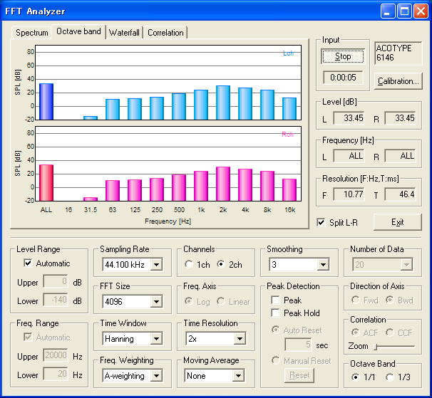 sound level meter  software