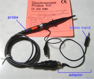 PCMO_B Oscilloscope Ground PCM Cable 