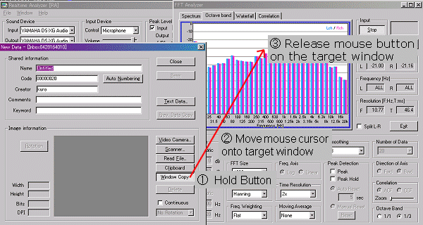 How to use window copy function of MMLIB