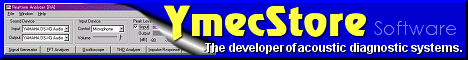 YMEC store -Online store of the quality acoustic sound measurement and analysis software DSSF3, RAL, RAD, RAE, and image database MMLIB